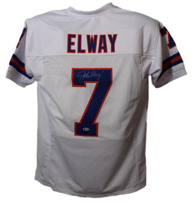 john elway jersey signed