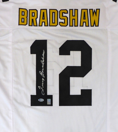 terry bradshaw autographed jersey