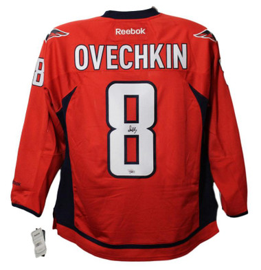 alex ovechkin autographed jersey