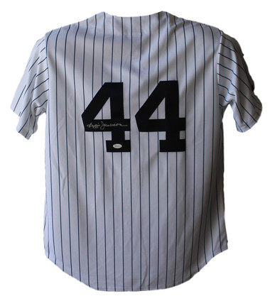 reggie jackson autographed jersey