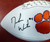 Deshaun Watson Autographed Football - Clemson Tigers Wilson Logo Beckett BAS