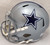 Ezekiel Elliott Autographed Full Size Helmet - Dallas Cowboys Silver Riddell Replica Speed Beckett BAS