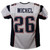Sony Michel Autographed Jersey - New England Patriots White XL BAS