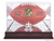 New Orleans Saints Authentic Mahogany Football Logo Display Case with Mirror Back  New Orleans Saints Authentic Mahogany Football Logo Display Case with Mirror Back