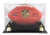 Golden Classic Football Display Case with Mirror Back 