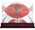 Tampa Bay Buccaneers Super Bowl LV Champions Logo Mahogany Football Display Case  Tampa Bay Buccaneers Super Bowl LV Champions Logo Mahogany Football Display Case