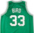 Larry Bird Boston Celtics Autographed  Custom Green Jersey