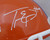 Travis Etienne Clemson Tigers Signed Orange Full Size Authentic Speed Helmet