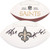 Drew Brees & Alvin Kamara New Orleans Saints Signed Wilson White Panel Football Drew Brees & Alvin Kamara New Orleans Saints Signed Wilson White Panel Football