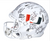 2001 Miami Hurricanes Autographed Riddell Speed Authentic Helmet with 20 Signatures and Multiple Inscriptions - Limited Edition of 50 
