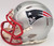 Mac Jones New England Patriots Autographed Silver Mini Speed Helmet Mac Jones New England Patriots Autographed Silver Mini Speed Helmet