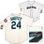 Seattle Mariners Ken Griffey Jr. Autographed White Nike Cooperstown Edition Jersey HOF Patch Size L Seattle Mariners Ken Griffey Jr. Autographed White Nike Cooperstown Edition Jersey HOF Patch Size L