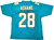 De'Von Achane Miami Dolphins Autographed Teal Jersey De'Von Achane Miami Dolphins Autographed Teal Jersey