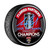 Aaron Ekblad Florida Panthers Autographed 2025 Stanley Cup Champions Hockey Puck w/ "2025 SC Champs" Inscription