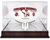 Indiana Hoosiers Logo Football Mahogany Display Case