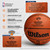Feature image for the New York Knicks Official Championship Basketball highlighting the full-size licensed Wilson Official Game Basketball, full leather Size 7 construction, Limited Edition of 2,026, laser-etched commemorative artwork, and individually numbered certificate of authenticity. Mockup artwork shown; final artwork pending licensing approval.