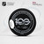 Reverse view of the Nathan MacKinnon autographed 2017 NHL All-Star Game puck featuring the NHL 100 Centennial design and JSA authentication sticker.