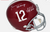 NICK SABAN & GENE STALLINGS SIGNED ALABAMA CRIMSON TIDE FULL SIZE HELMET JSA
