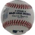 Johnny Bench Signed OML Baseball HOF Inscription