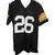 Rod Woodson Signed Pittsburgh Steelers Black Pro Style Jersey XL Autographed
