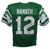 Joe Namath New York Jets Green Pro Style Jersey Autographed NFL Legend Broadway Joe Piece