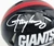 Lawrence Taylor Signed New York Giants Throwback Mini Helmet – Autographed NFL Collectible