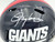 Lawrence Taylor Signed NY Giants Throwback Speed Helmet – Autographed NFL Memorabilia