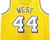 Jerry West Signed Los Angeles Lakers Yellow Jersey (XL) – NBA Legend Autograph