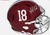 NICK SABAN AUTOGRAPHED ALABAMA CRIMSON TIDE FULL SIZE SPEED HELMET JSA