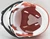 Justin Fields Autographed Chicago Bears 2022 Orange Speed Mini Helmet Beckett Authenticated

