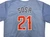 Sammy Sosa Signed Chicago Cubs Blue Jersey XL Autographed MLB Collectible Beckett Authenticated
