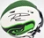 Russell Wilson Signed Seahawks Lunar Eclipse Mini Helmet Autographed NFL Collectible
