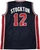 John Stockton Signed Team USA Blue Jersey Autographed XL Dream Team NBA Hall of Fame Basketball Collectible Gift

