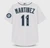 Edgar Martinez Signed White Nike Seattle Mariners Jersey XL Autographed MLB Memorabilia
