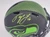 Tyler Lockett Signed Seattle Seahawks Eclipse Mini Helmet, Autographed NFL Collector Display
