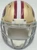 Isaac Guerendo Signed 49ers Gold Speed Mini Helmet (Autographed NFL Collectible)