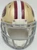 Ricky Pearsall Signed 49ers Gold Speed Mini Helmet (Autographed NFL Collectible)