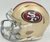 Ricky Pearsall Signed 49ers Gold Speed Mini Helmet (Autographed NFL Collectible)