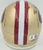Tom Rathman Signed San Francisco 49ers Gold Speed Mini Helmet – Autographed NFL Collector Display