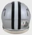 Dak Prescott Signed Dallas Cowboys Silver Speed Mini Helmet (Display Case)