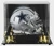 Dak Prescott Signed Dallas Cowboys Silver Speed Mini Helmet (Display Case)