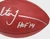 Walter Jones Signed NFL Leather Football, HOF 14 Inscription (Seattle Seahawks)
