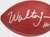 Walter Jones Signed NFL Leather Football, HOF 14 Inscription (Seattle Seahawks)
