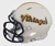 Justin Jefferson Signed Vikings Retro Speed Mini Helmet (Display Case)
