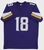 Justin Jefferson Signed Vikings Jersey #18, XL Autographed NFL Collectible
