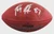 Rob Gronkowski Signed Super Bowl LIII Patriots Football (Wilson Duke)
