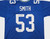 Malcolm Smith Signed Seattle Seahawks Blue Jersey SB XLVIII
