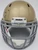 Rudy Ruettiger Signed Notre Dame Gold Speed Mini Helmet with Play Sketch (Autographed)
