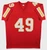 Tony Richardson Signed Chiefs Jersey #49, Pro Bowl Fullback Autograph (XL)
