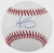 Dustin May Signed Dodgers Baseball with Gold Glove Display Case (MLB Memorabilia)
